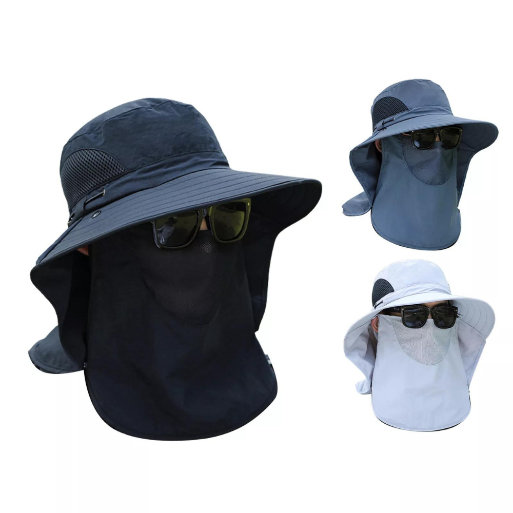 Wide Brim Sun Protection Fishing Hat