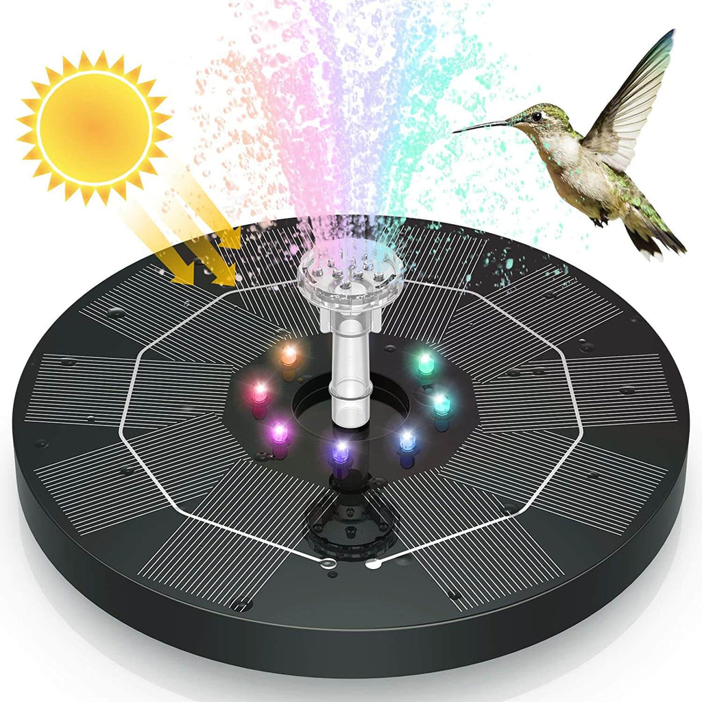 LED Solar Water Fountain Pump