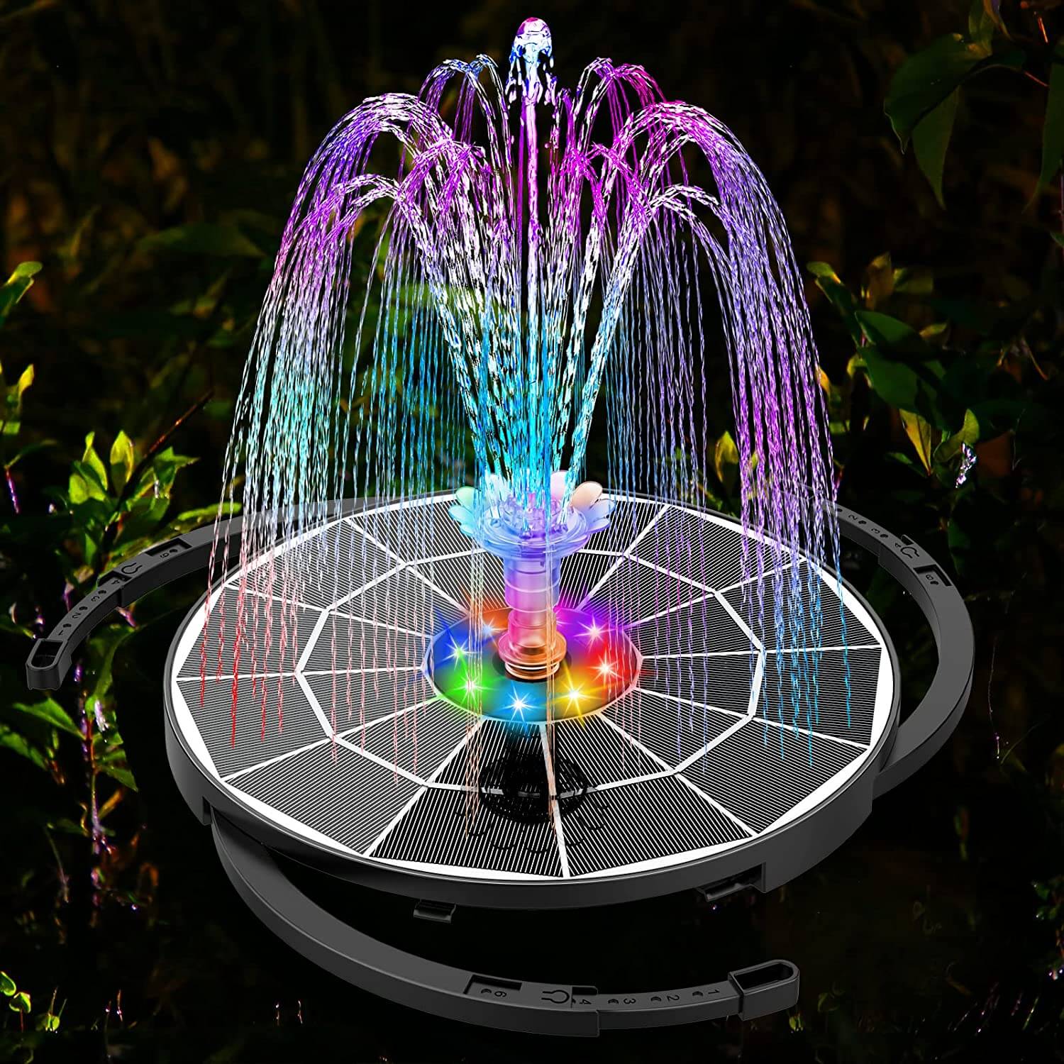 LED Solar Water Fountain Pump