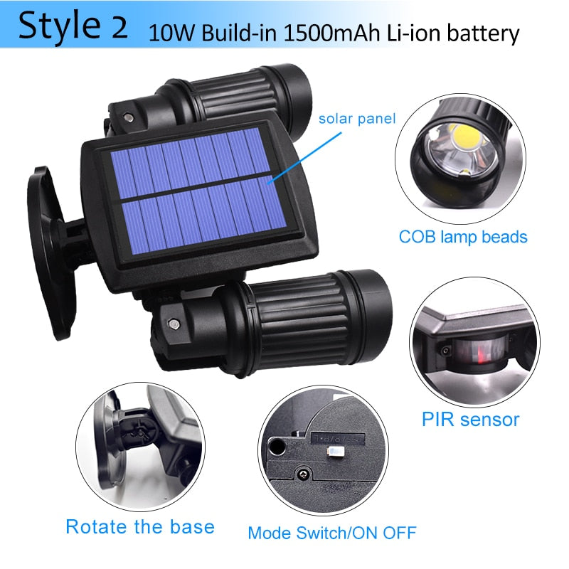 Super Bright Motion Sensor Solar Lights
