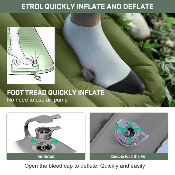 Inflatable Portable Camping Mattress