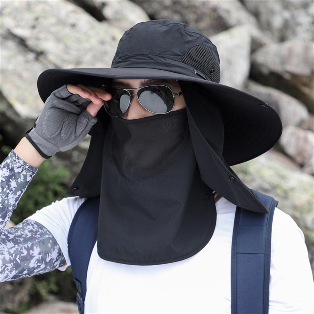 Wide Brim Sun Protection Fishing Hat
