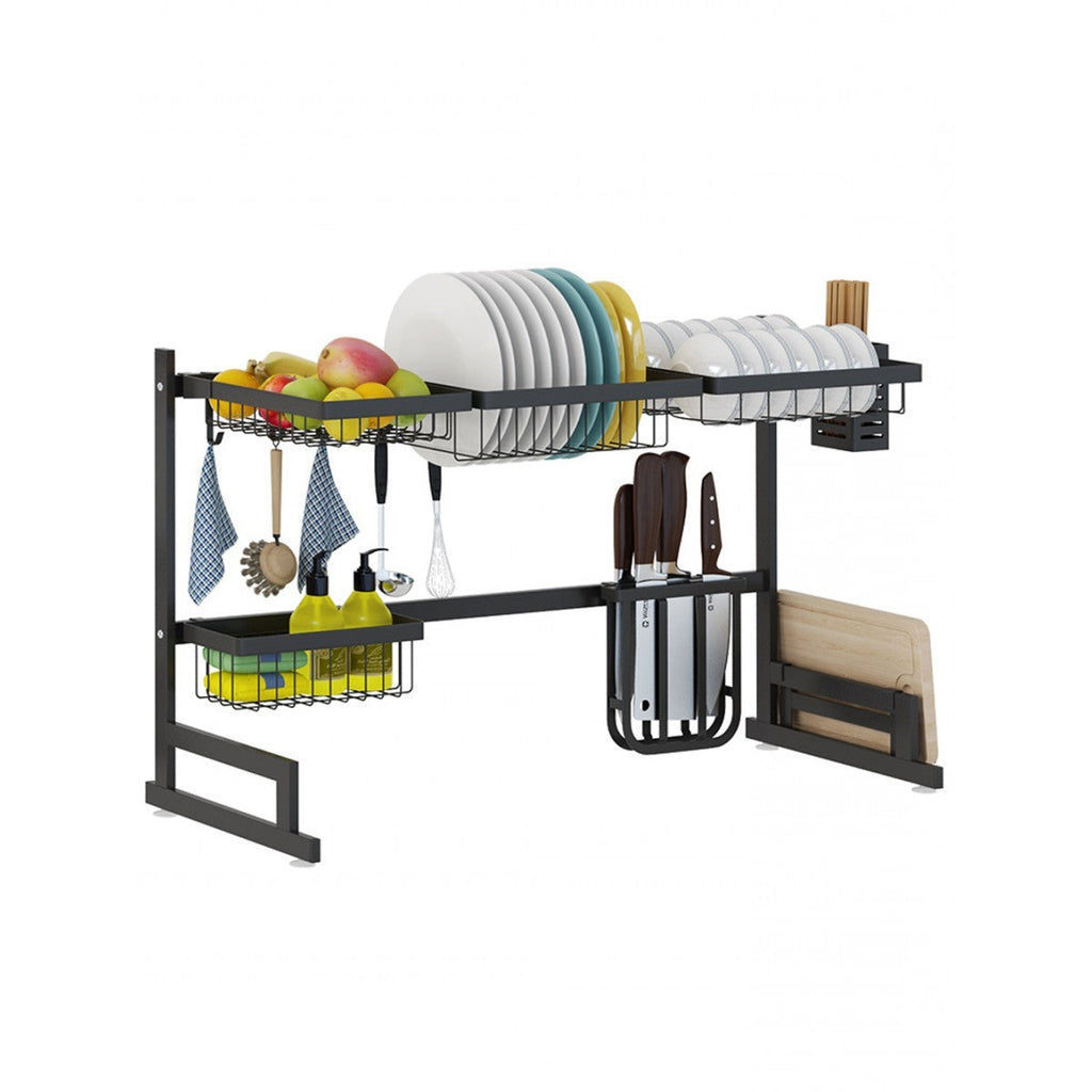 Over-Sink Stainless Dish Drying Rack
