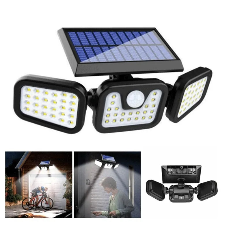 Solar Motion Sensor Outdoor Light