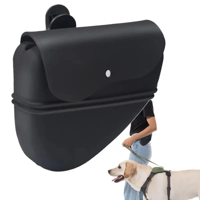 Silicone Dog Treat Pouch with Waist Clip