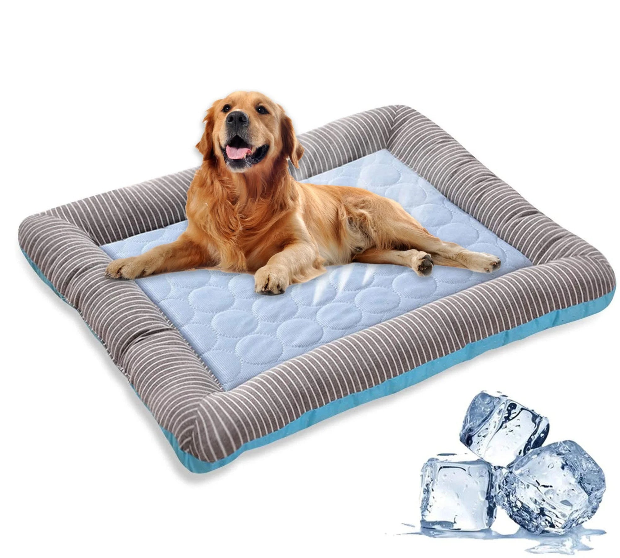 Ice Silk Cooling Dog Bed