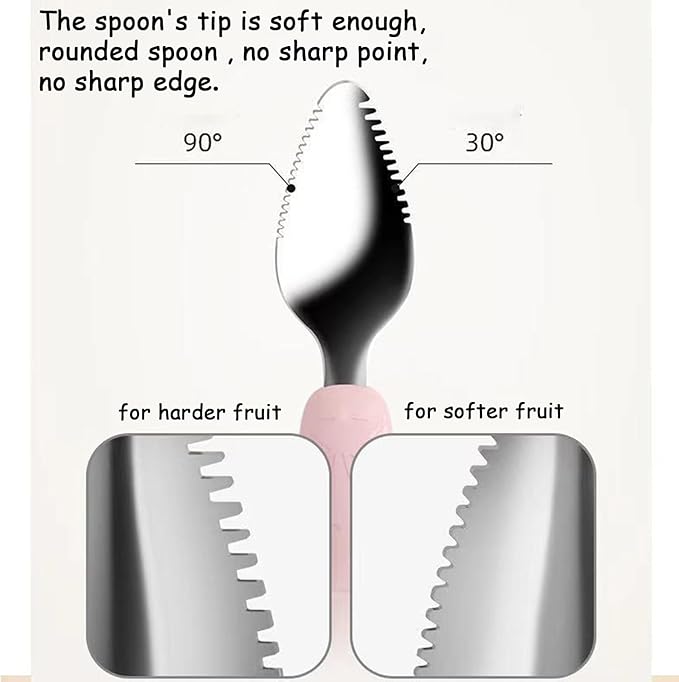 Double-Head Baby Silicone Food Spoon