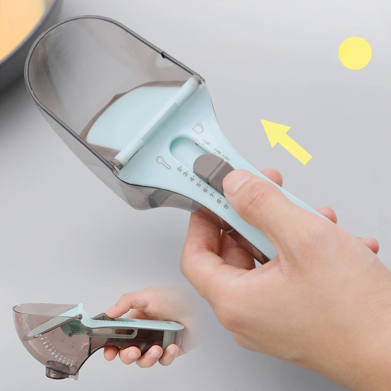 2-Pc Adjustable Measuring Cup & Spoon Set
