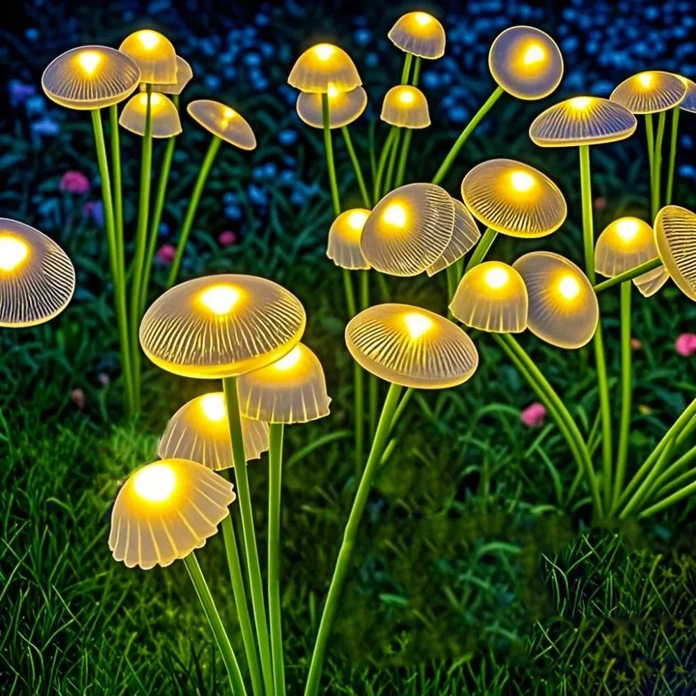 Solar Swaying Mushroom Garden Lights