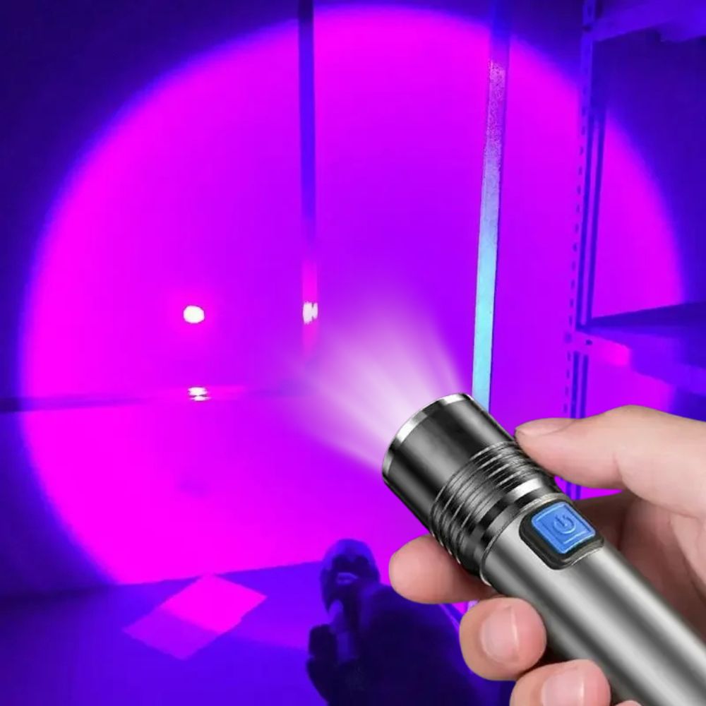 Handheld UV Blacklight Detector Flashlight