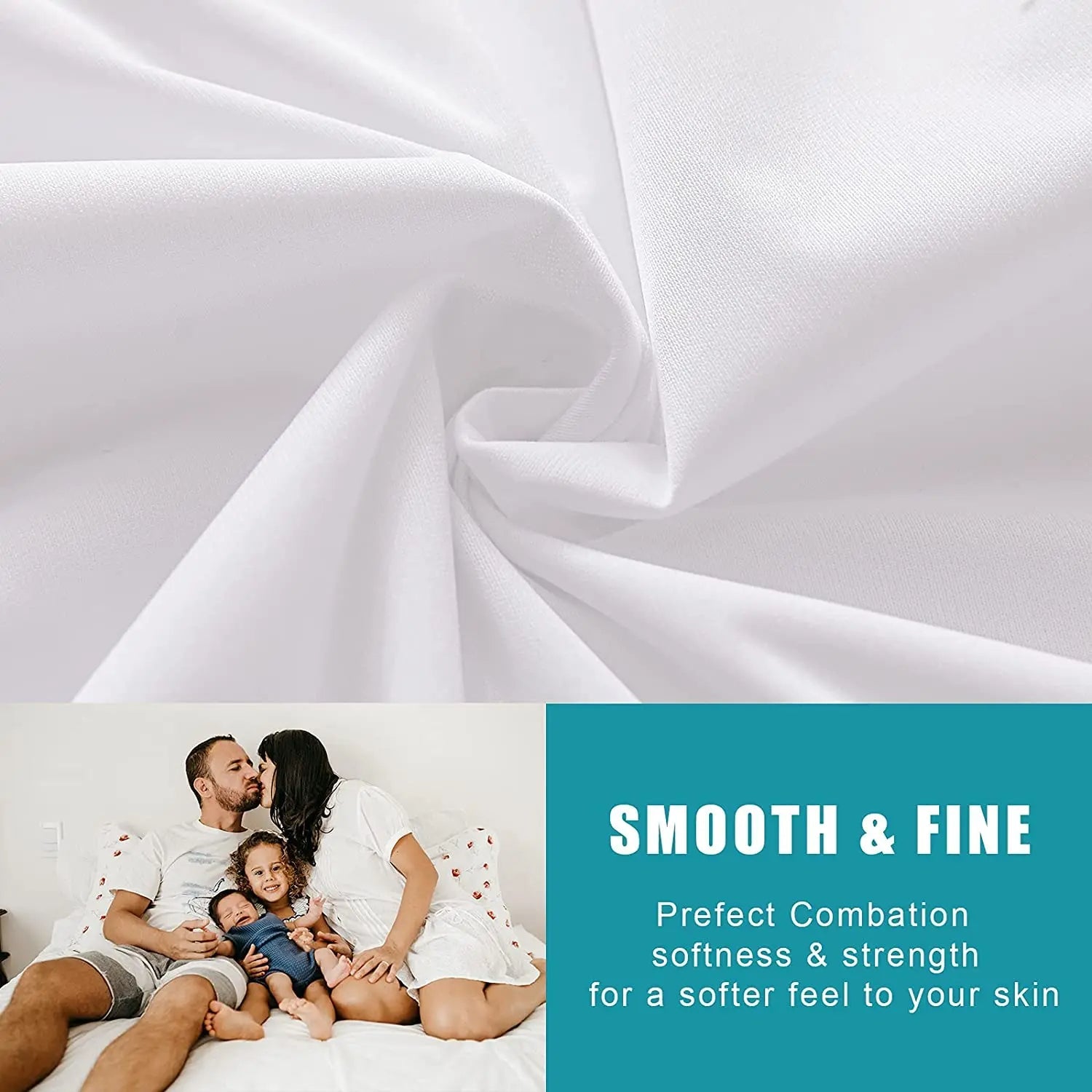 Waterproof Zippered Pillow Protector