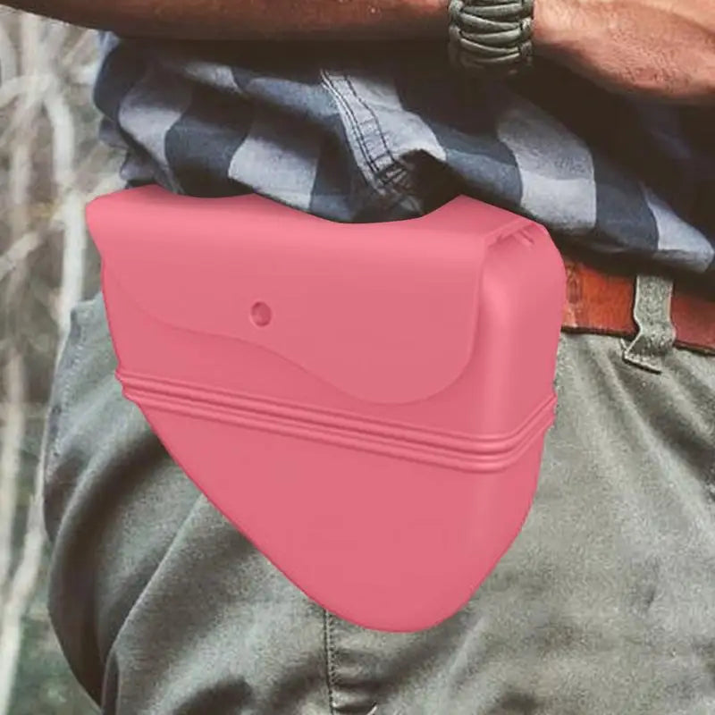 Silicone Dog Treat Pouch with Waist Clip