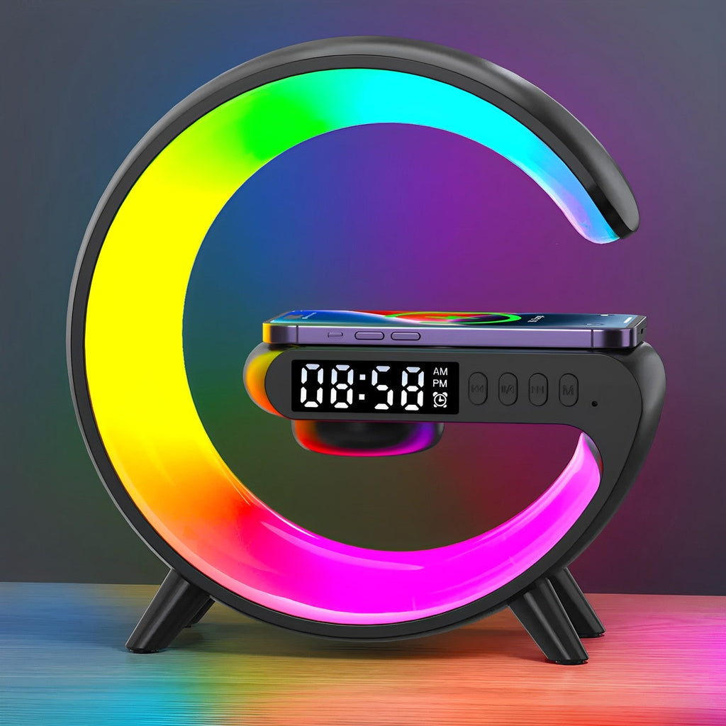 Digital Desk Clock with LED Display