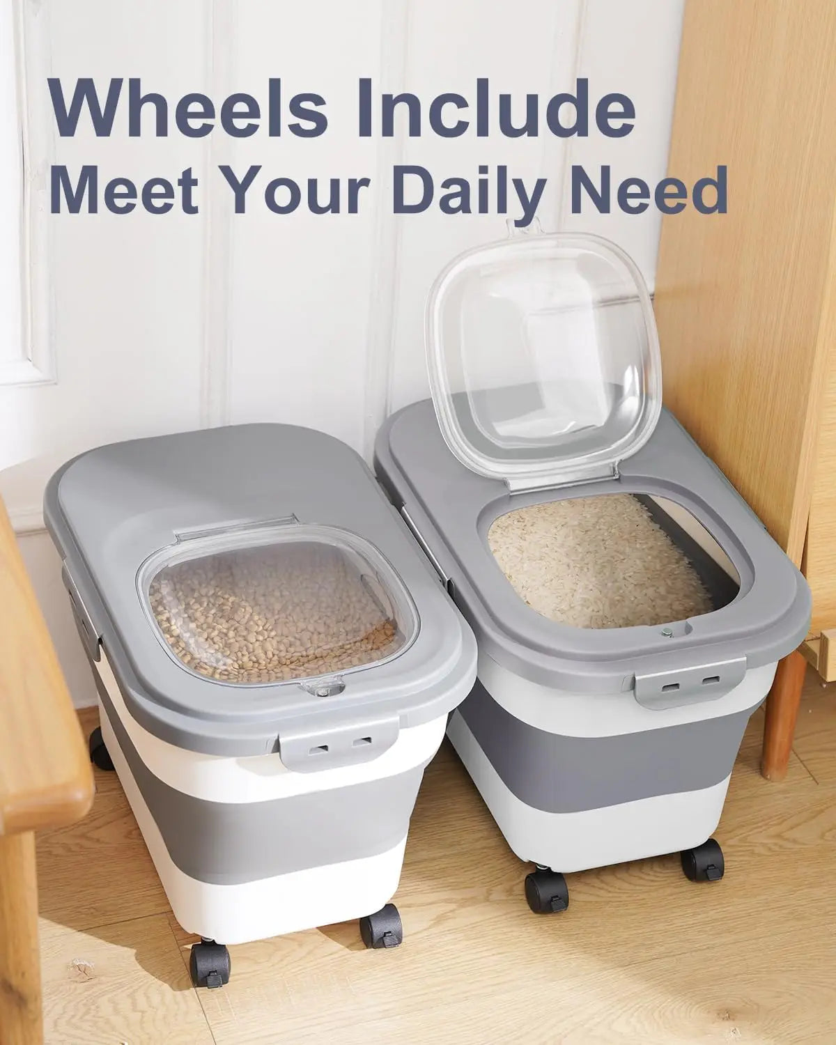 Foldable Large-Capacity Food Storage