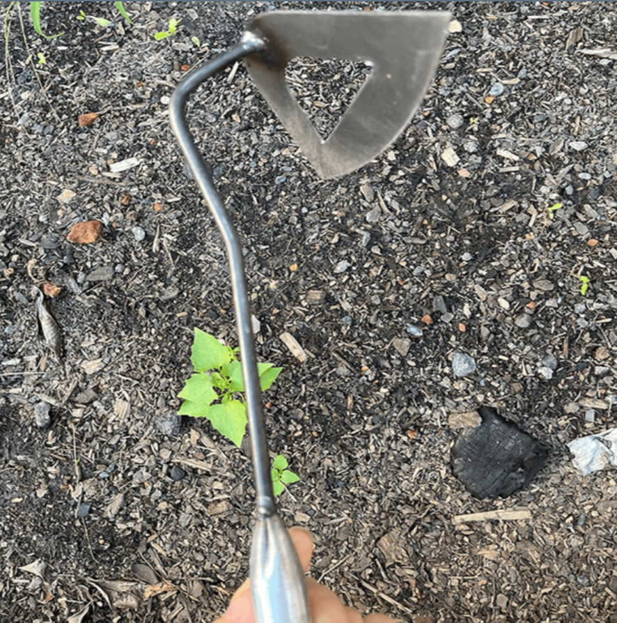 All Steel Hollow Hoe for Garden Weeding