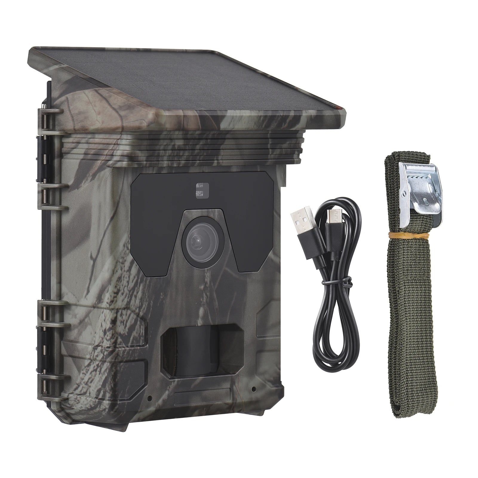 Solar Night Vision Trail Camera 4K