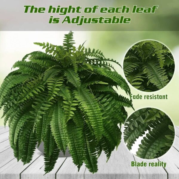 UV Resistant Artificial Boston Fern