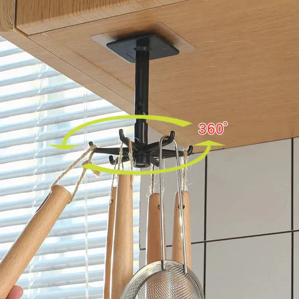 360° Rotating Self-Adhesive Hook