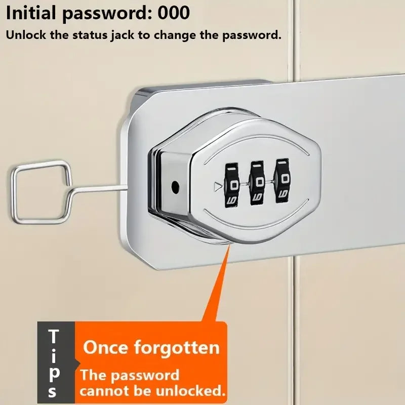 3-Digit Combination Cabinet Lock