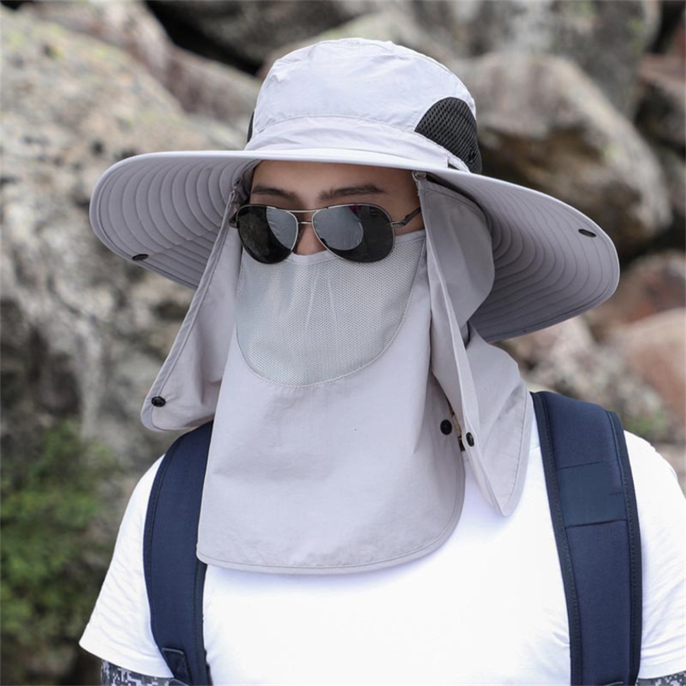 Wide Brim Sun Protection Fishing Hat