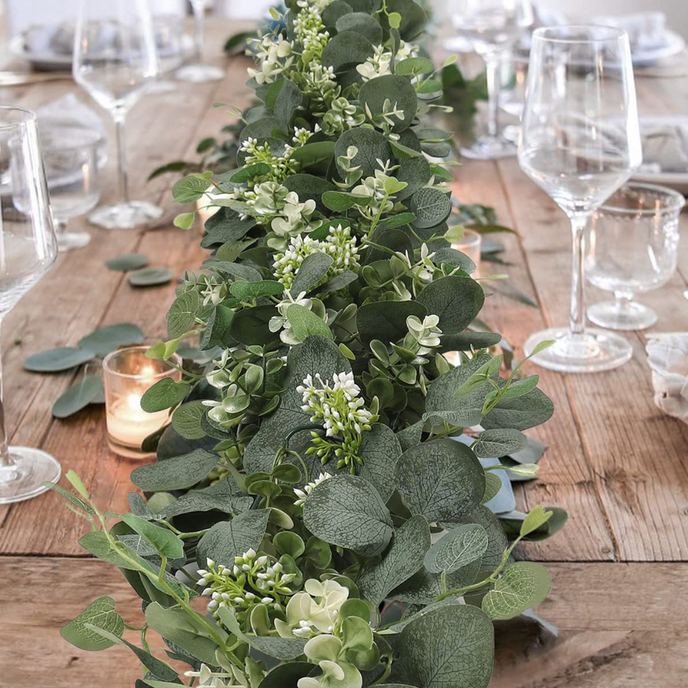 Faux Eucalyptus Garland