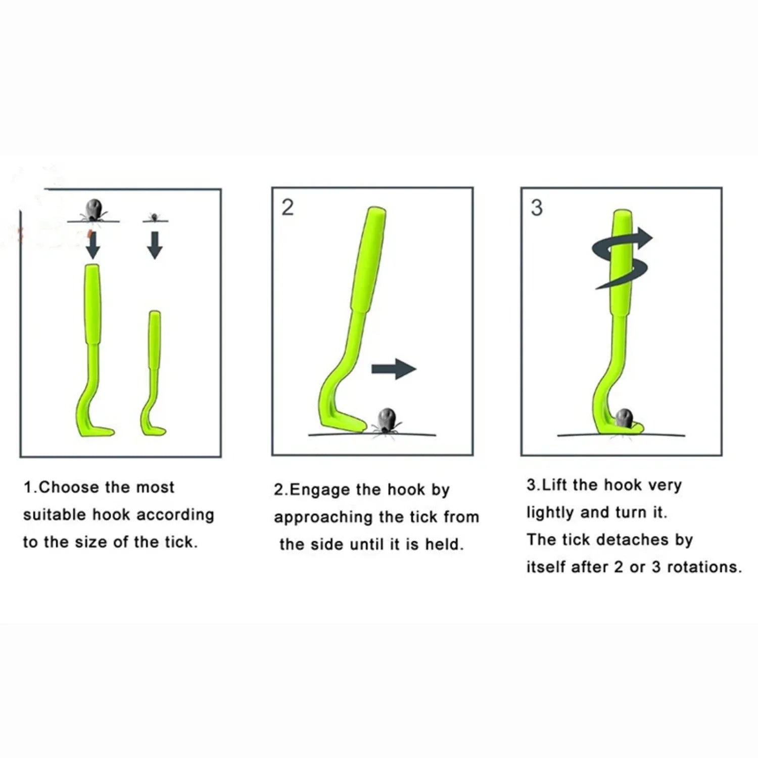 Pet Tick Removal Tool for Dogs & Cats