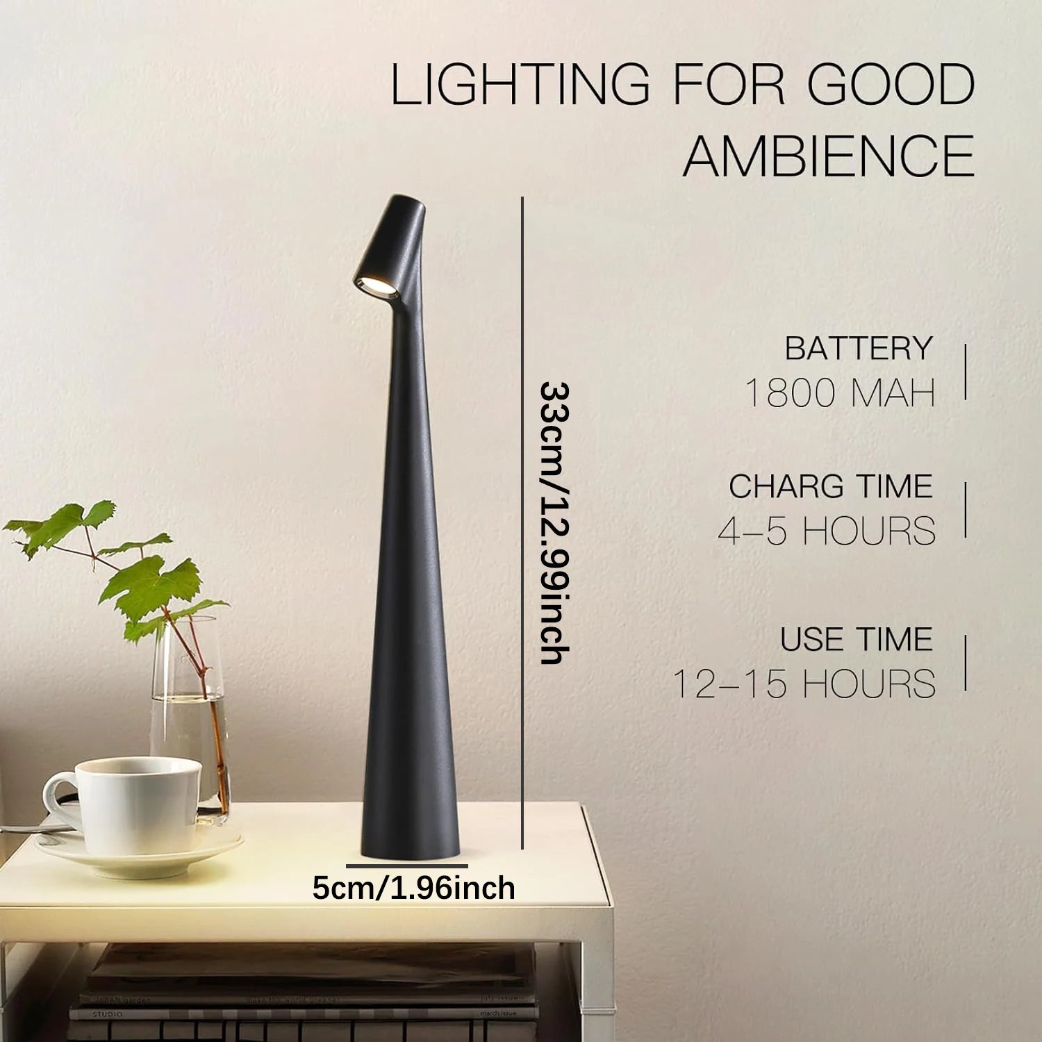 Touch Control Reading Light