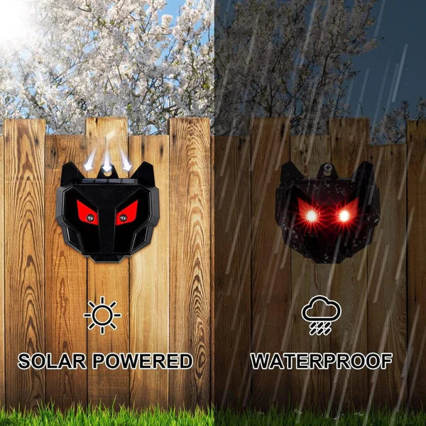 Solar Ultrasonic Animal Repeller (2-Pack)