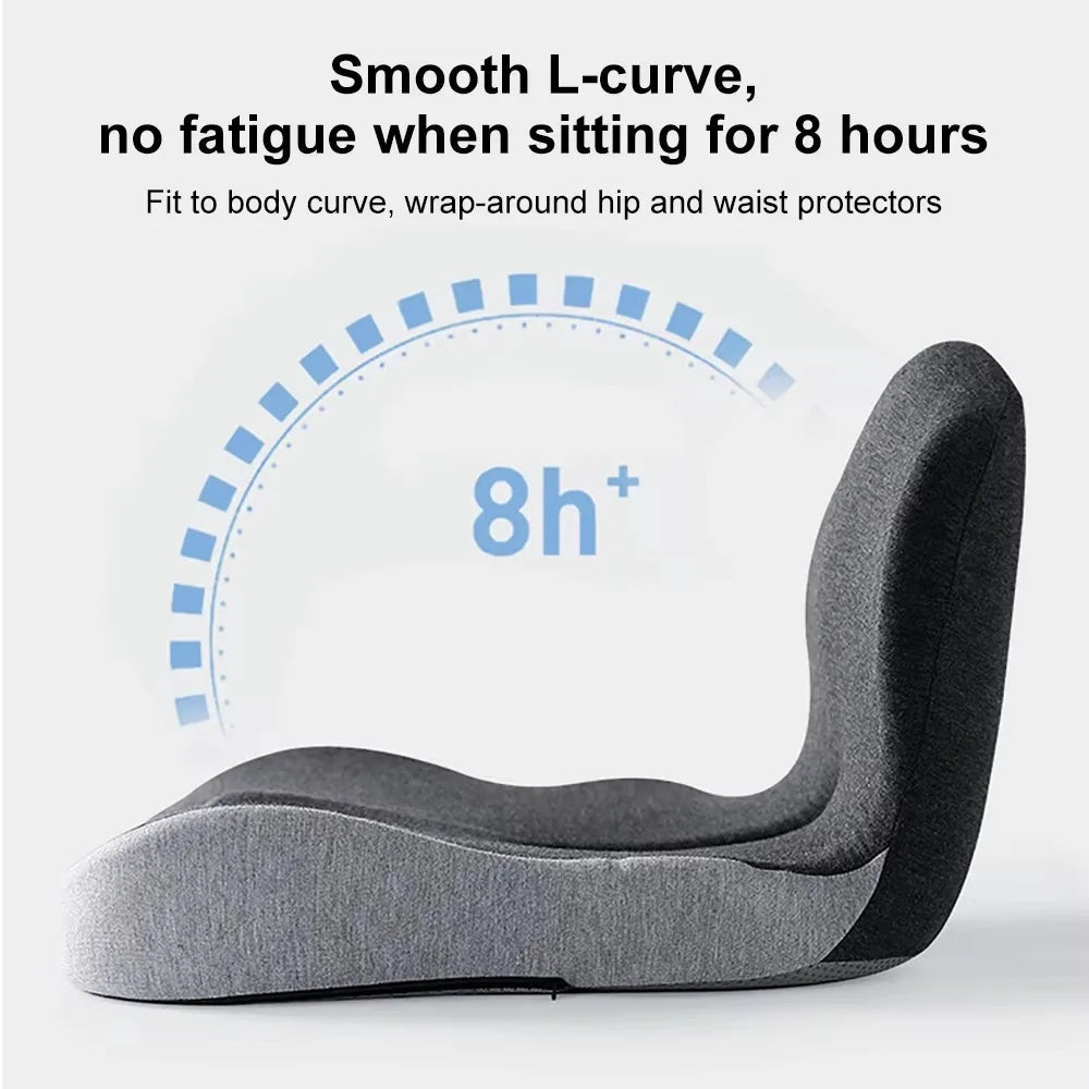 Memory Foam Lumbar Support Seat Cushion