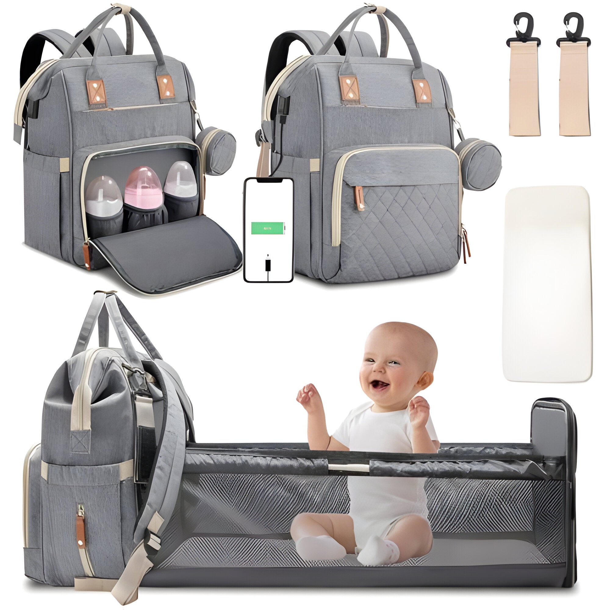 Multi-Function Baby Changing Bag
