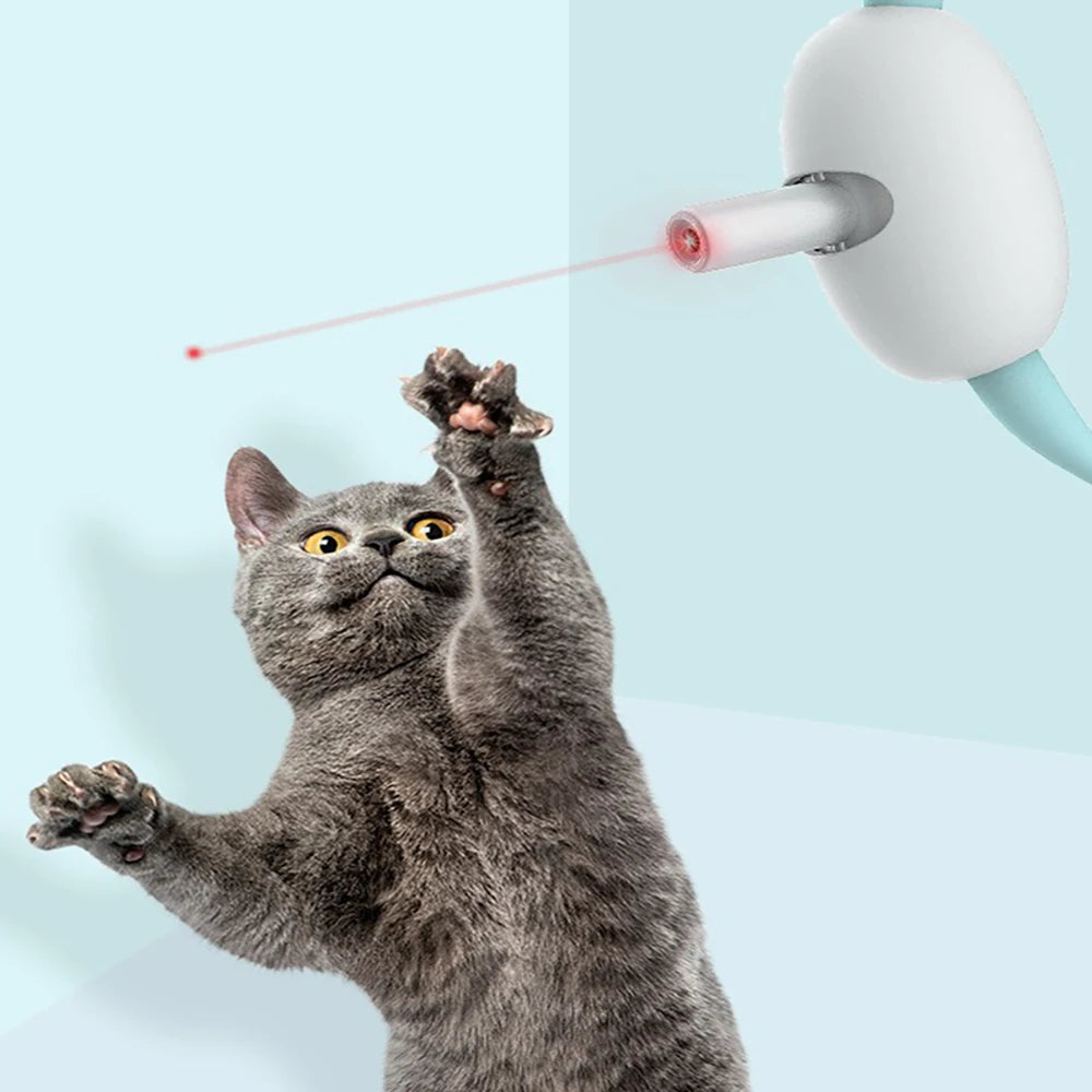 Interactive Laser Cat Collar, USB Rechargeable