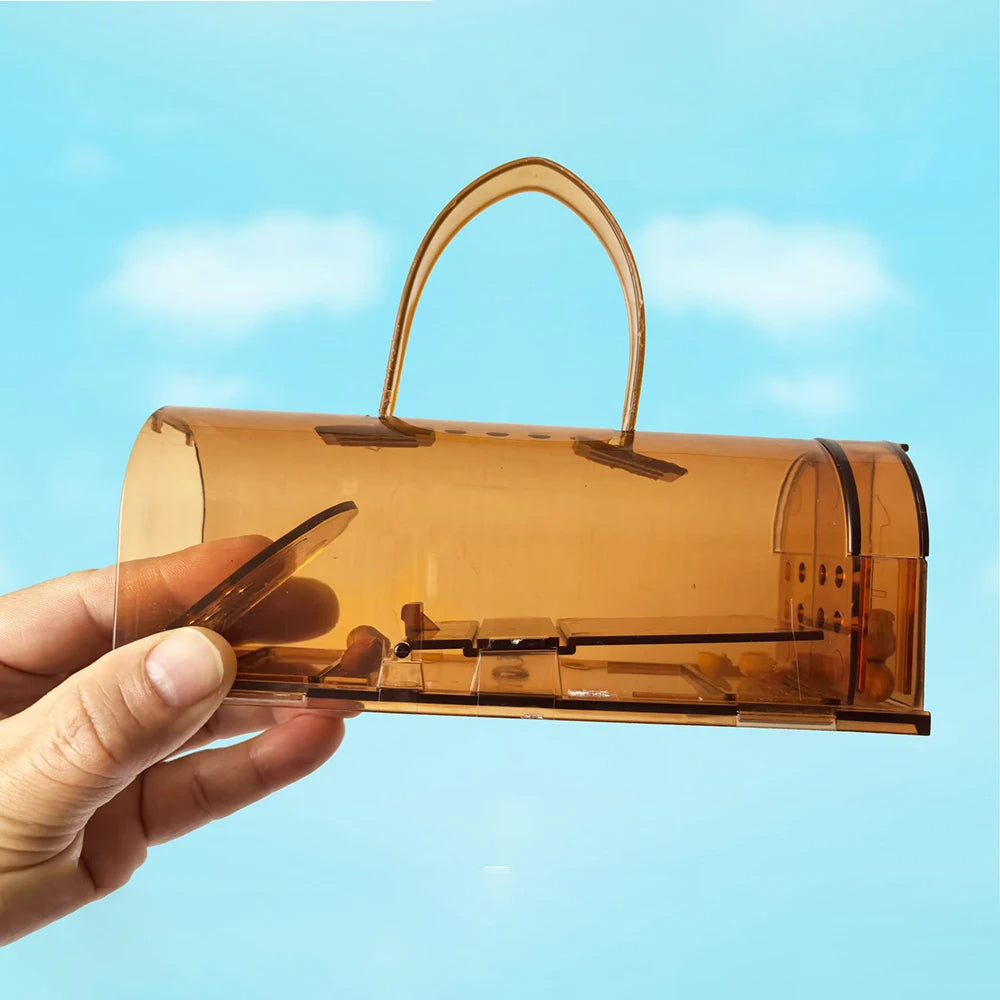 Reusable Humane Pedal Mouse Trap