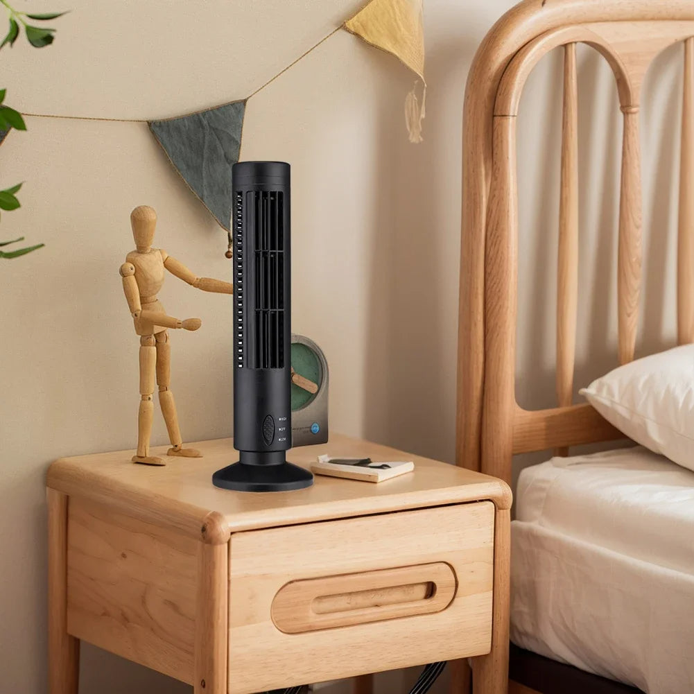 Mini Desktop Air Conditioner Bladeless Fan