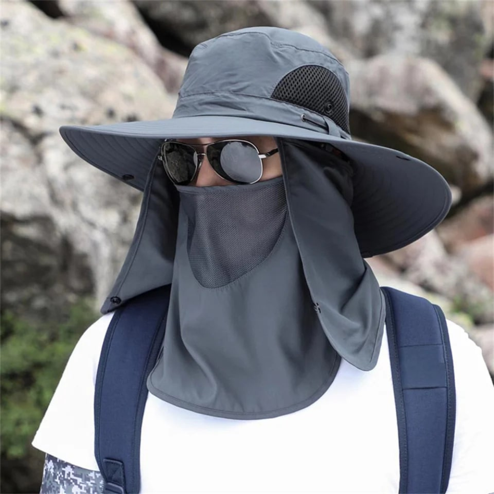 Wide Brim Sun Protection Fishing Hat