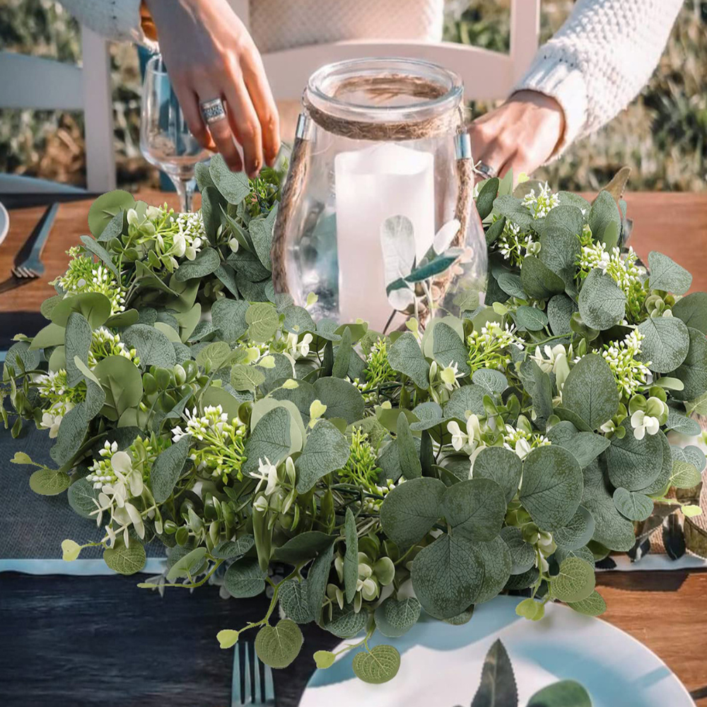 Faux Eucalyptus Garland