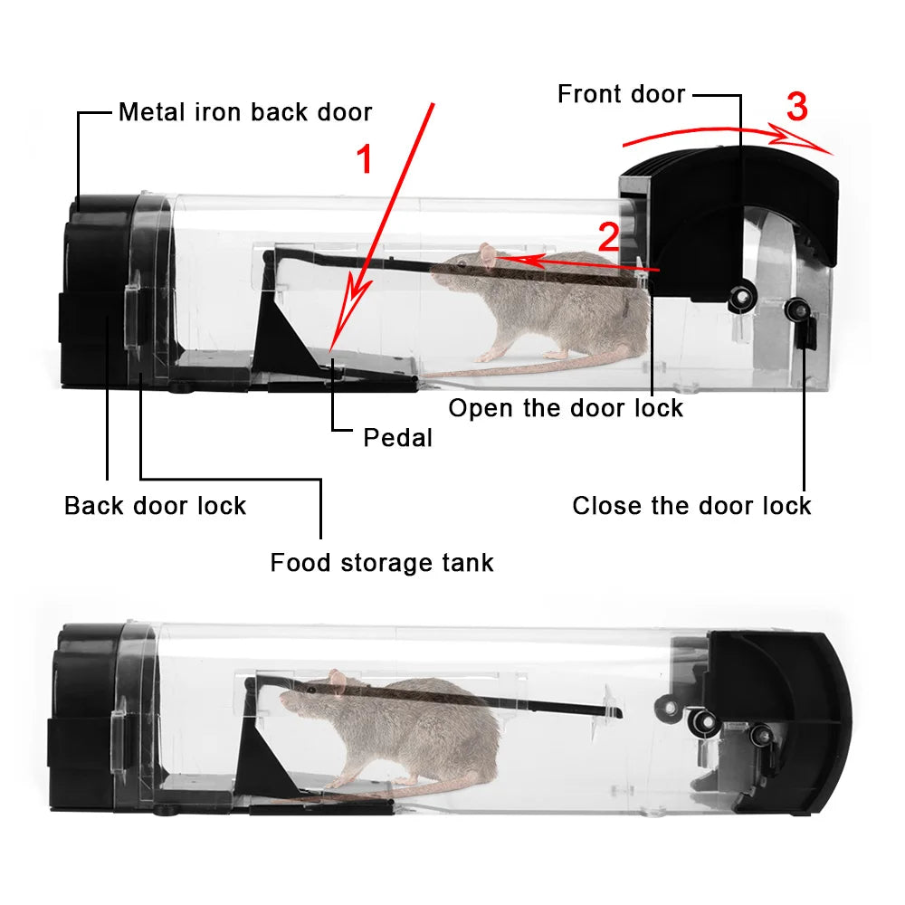 Reusable Humane Mouse Trap