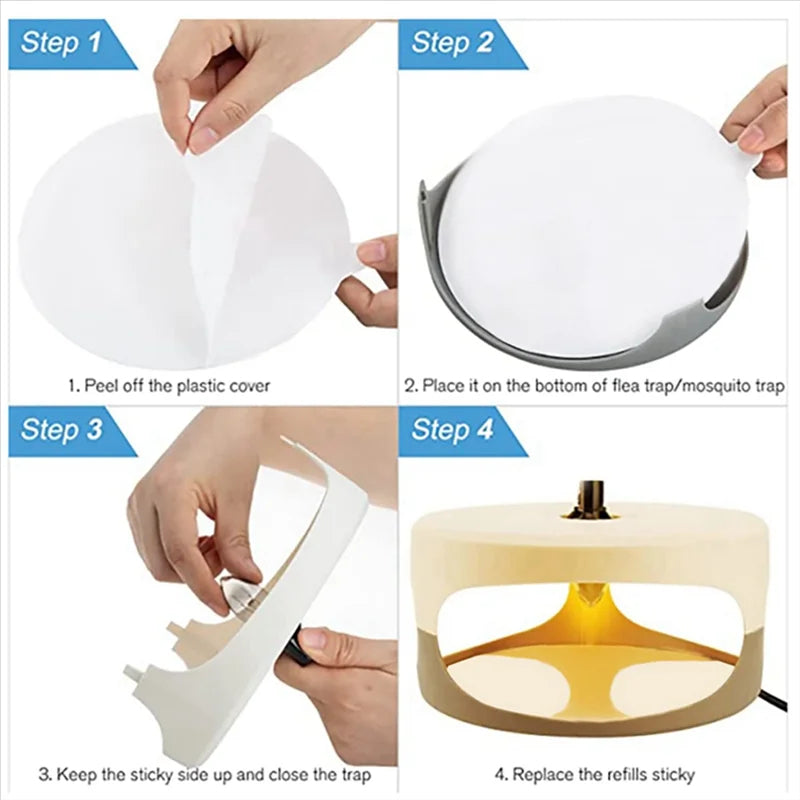 Sticky Glue Board Refills for Dome Traps