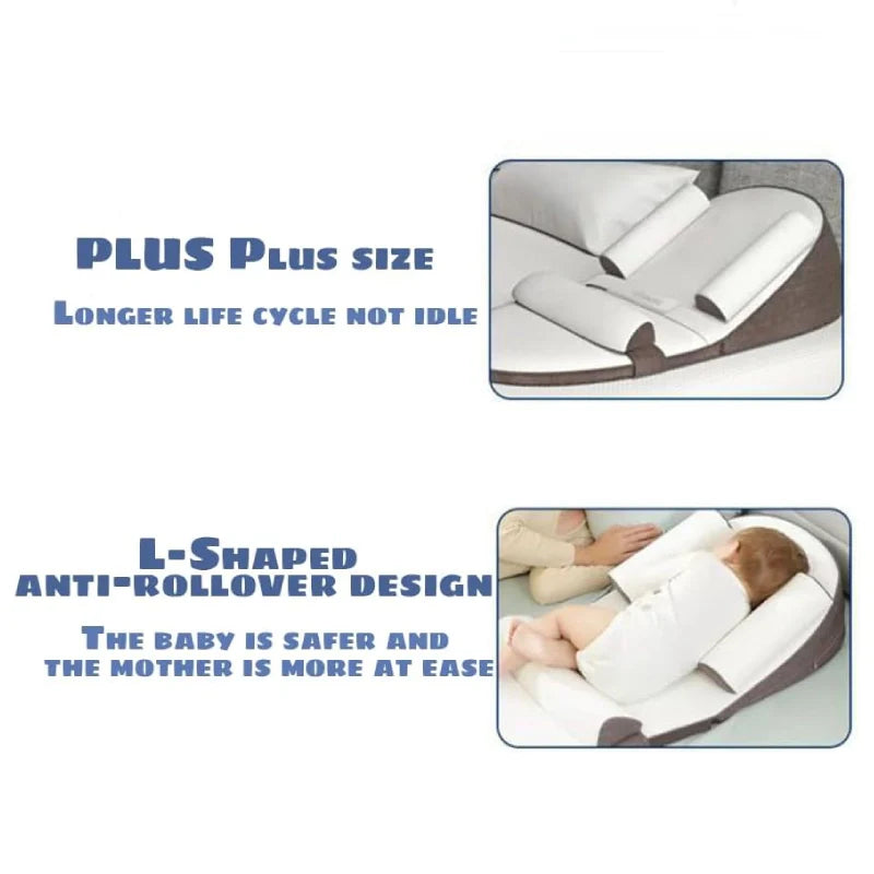 Baby Side Wedge Support Pillow