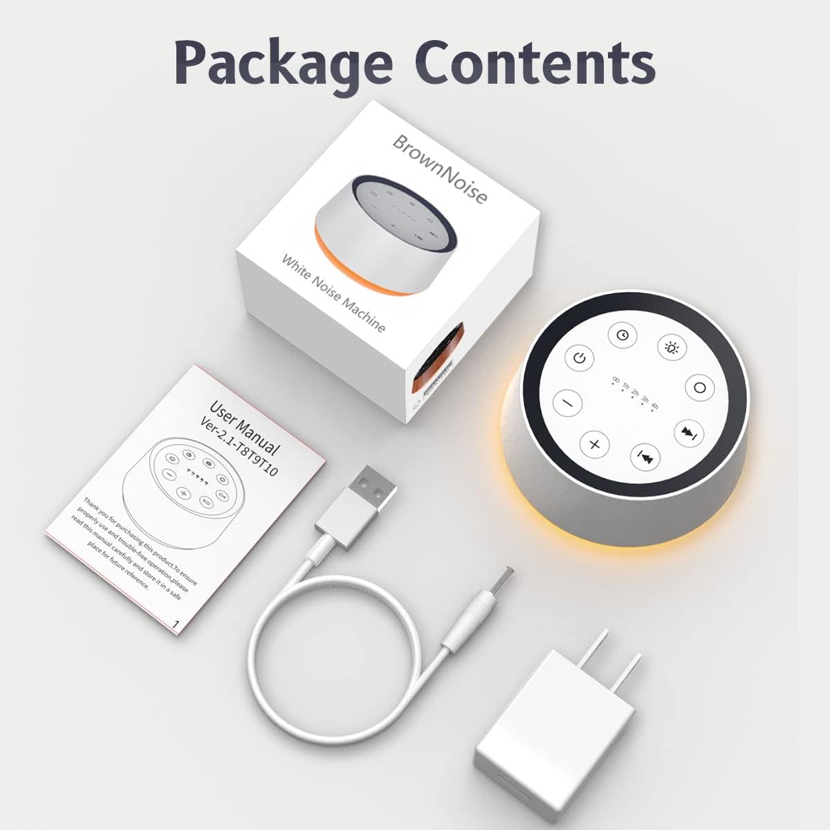 Baby Sound Machine & Night Light