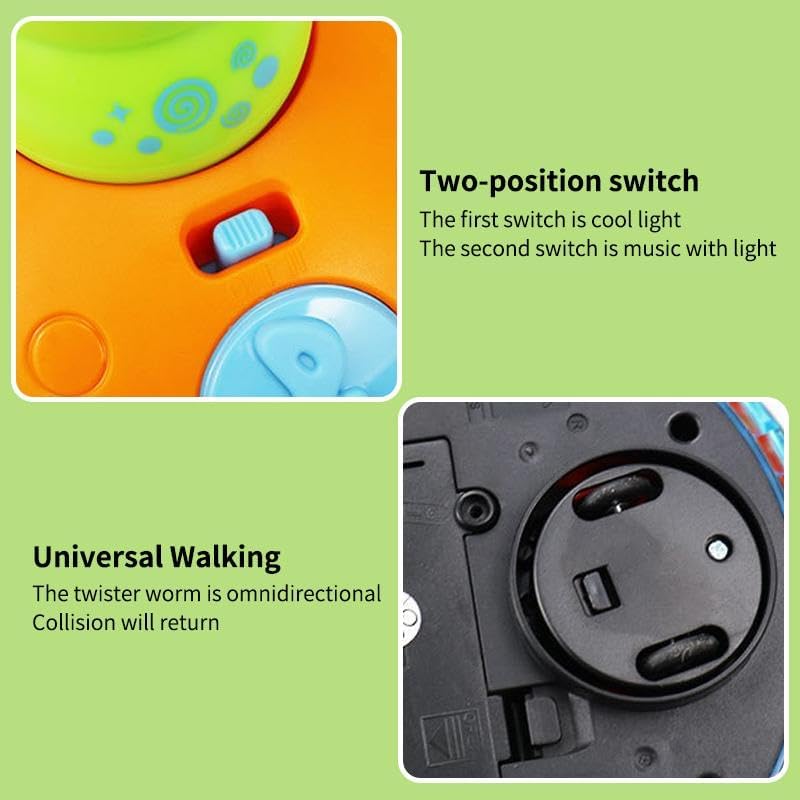 Baby Sensory Light & Music Crawl Toy