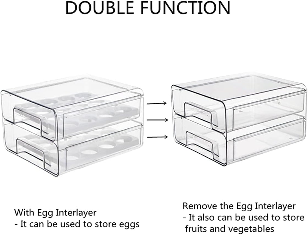 Fridge Egg Container Holder