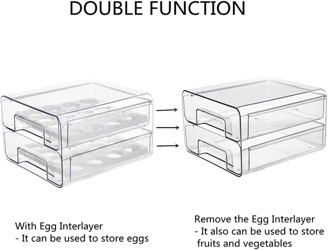 Fridge Egg Container Holder