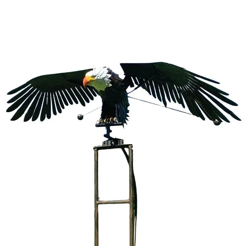 Kinetic Bird Garden Art Stake