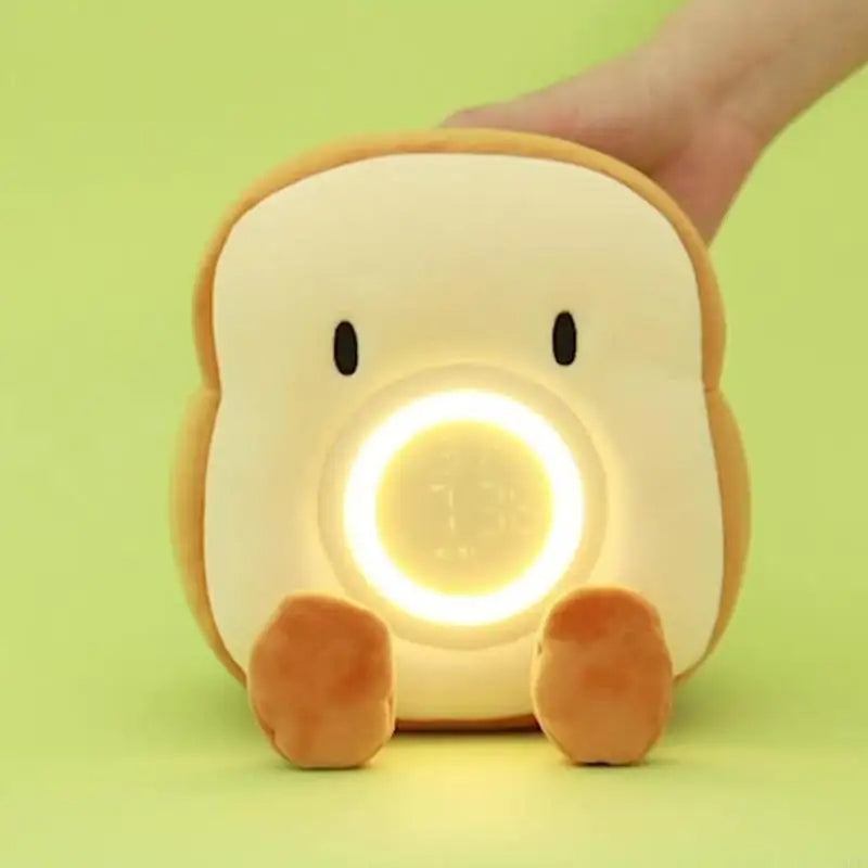 Plushie Alarm Clock with Soft Night Light
