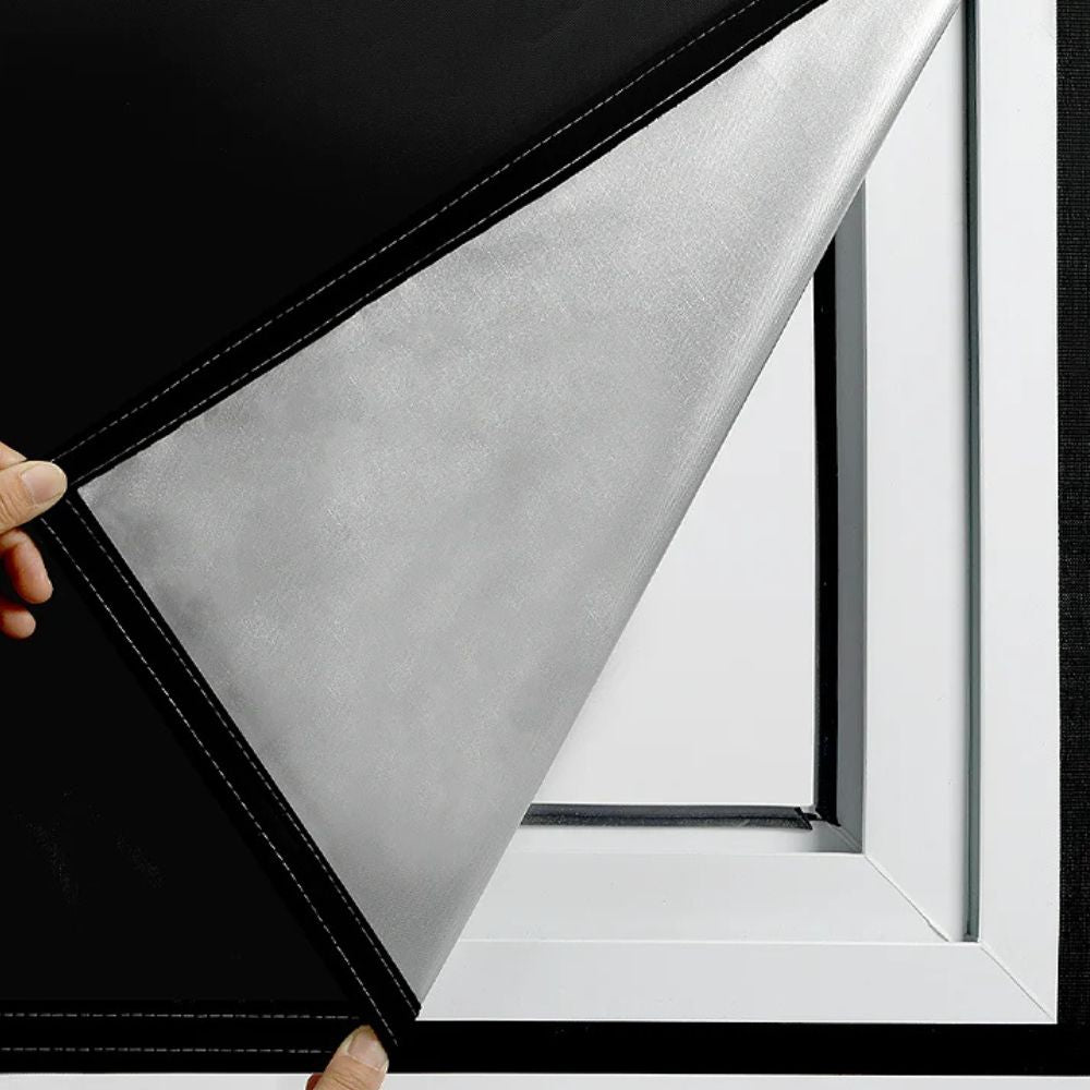 Adhesive Blackout Sun-Blocking Window Shade