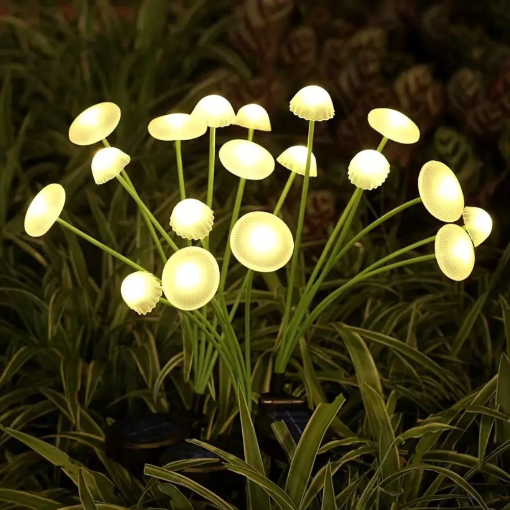 Solar Swaying Mushroom Garden Lights