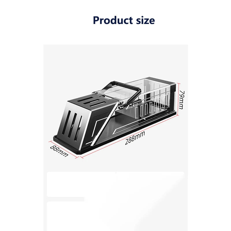 Automatic Mouse Trap Cage with Trigger