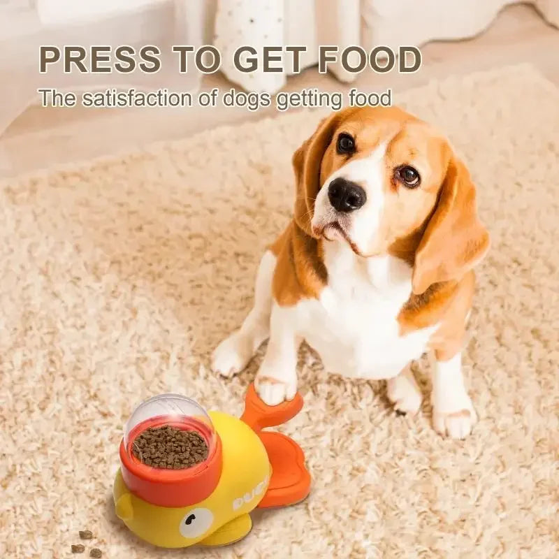 Cartoon Duck Dog Puzzle Feeder