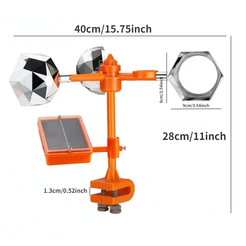 360 Reflective Solar Bird Repeller