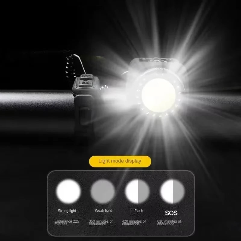 Electric Bike Horn & Front Light